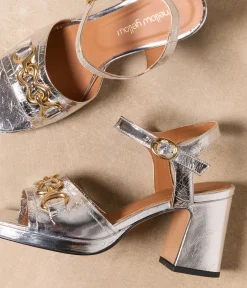 Femme Mellow Yellow Sandales-Sandales talon ées Tara