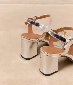 Femme Mellow Yellow Sandales-Sandales talon ées Tara