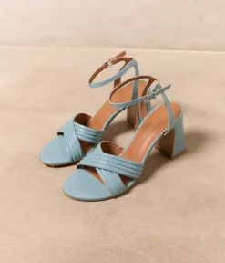 Femme Mellow Yellow Sandales-Sandales talon ciel Luisa