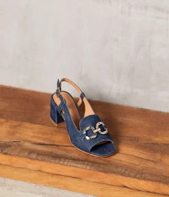 Femme Mellow Yellow Sandales-Sandales talon jean Devi