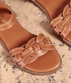 Femme Mellow Yellow Sandales-Sandales tressées Sana