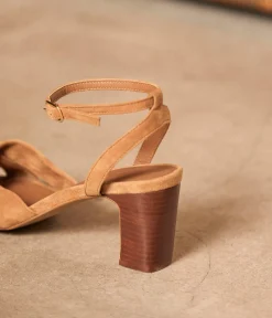 Femme Mellow Yellow Sandales-Sandales velours Ivana