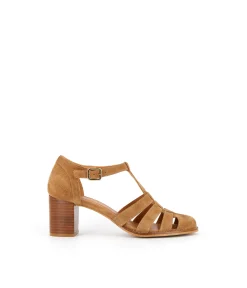 Femme Mellow Yellow Sandales, Mules|Escarpins-Sandales velours Justine