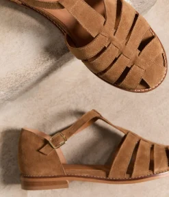 Femme Mellow Yellow Sandales, Mules-Sandales velours Valentine