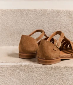 Femme Mellow Yellow Sandales, Mules-Sandales velours Valentine