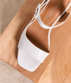 Femme Mellow Yellow Sandales, Mules-Sandales verni Léondre