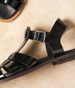 Femme Mellow Yellow Sandales, Mules-Sandales vernies es Isadora