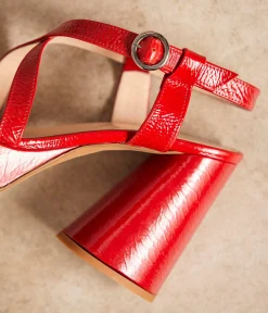 Femme Mellow Yellow Sandales-Sandales vernies s Eve