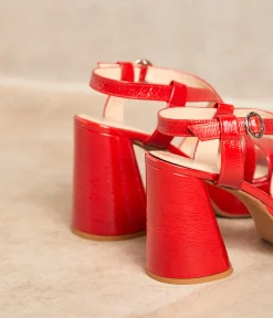 Femme Mellow Yellow Sandales-Sandales vernies s Eve