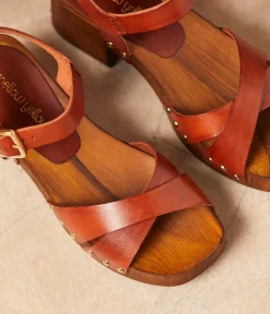 Femme Mellow Yellow Sandales, Mules-Sandales-sabots Nais