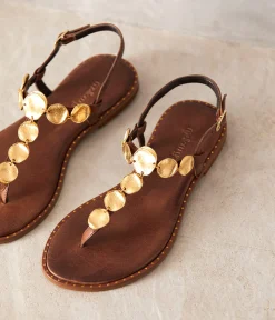 Femme Mellow Yellow Sandales-Sandales-tongs Nevena