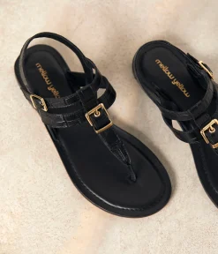 Femme Mellow Yellow Sandales-Sandales-tongs es Carolina