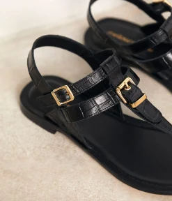 Femme Mellow Yellow Sandales-Sandales-tongs es Carolina