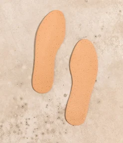 Mellow Yellow Semelles-Semelles naturelles en cuir