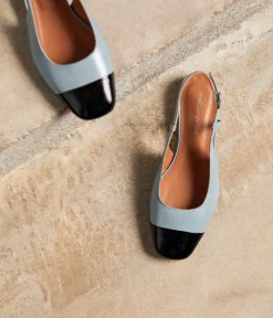 Femme Mellow Yellow Ballerines, Slingbacks-Slingbacks noir Georgia