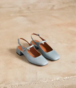 Femme Mellow Yellow Ballerines, Slingbacks-Slingbacks verni Clarissa