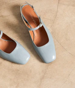 Femme Mellow Yellow Ballerines, Slingbacks-Slingbacks verni Clarissa