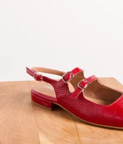 Femme Mellow Yellow Ballerines, Slingbacks-Slingbacks s vernies Daisy