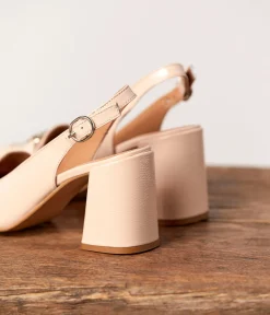 Femme Mellow Yellow Escarpins, Babies-Slingbacks vernis s Adelia