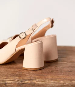 Femme Mellow Yellow Escarpins, Babies-Slingbacks vernis s Adelia