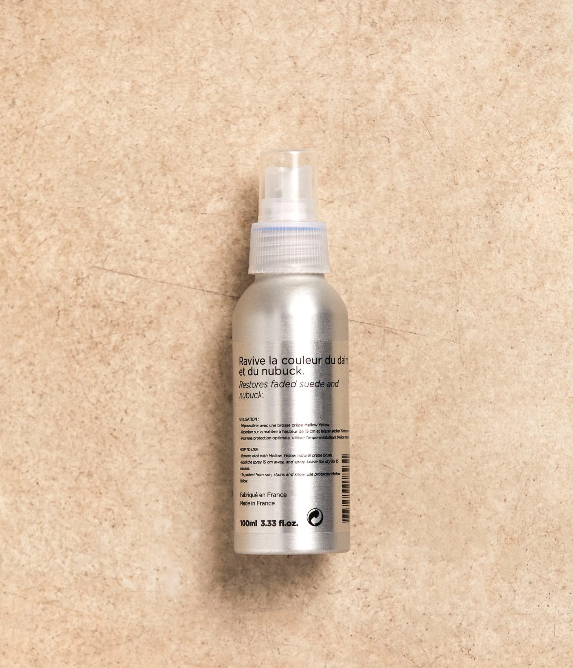 Mellow Yellow Produits D'entretien-Spray daim et nubuck